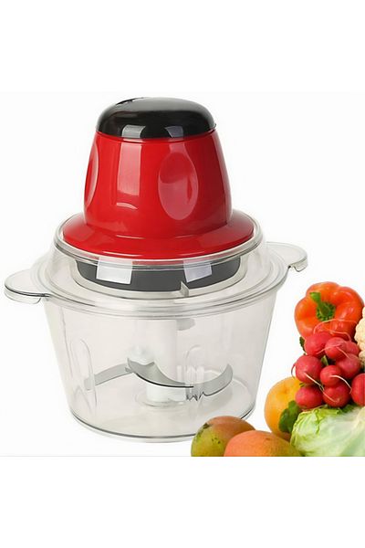 varioshop Tocator Electric Multifunctional VarioShop®, pentru Carne, Fructe si Legume, 4 lame, Capacitate 2 l