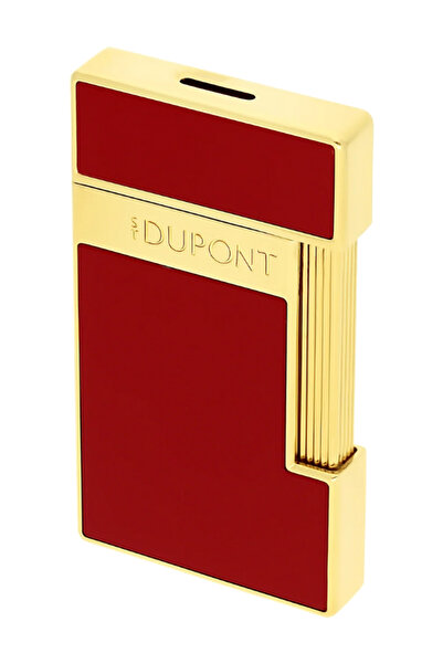 S.T. Dupont Lacquered Slimmy Kırmızı Puro Çakmağı 28030