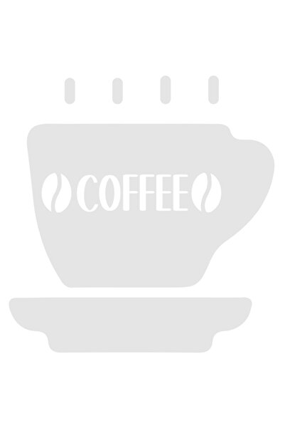 StoryGift Romania Sticker Autocolant 30CM Exterior pentru iubitorii de cafea care o consuma constant , Vinyl Alb