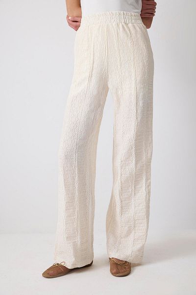 Touché Privé ELASTIC WAIST WIDE LEGS PANTS