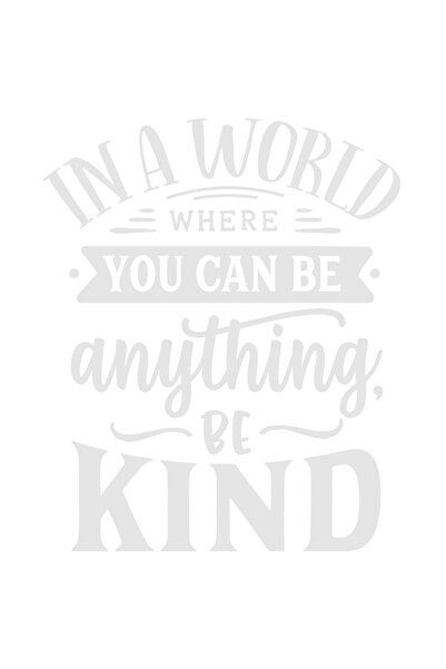 StoryGift Romania Sticker Autocolant 30CM Exterior cu mesajul "Intr-o lume in care poti fi oricine vrei, alege s