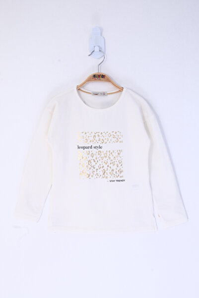 Toontoy فتاة - تي شيرت بطبعة جلد الفهد