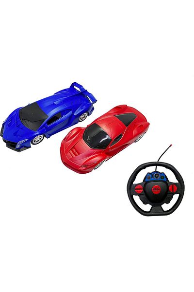 rexa Kids Treasures 1:14 Scale Model Rechargable 4 Way Function RC Car with Steering Remote