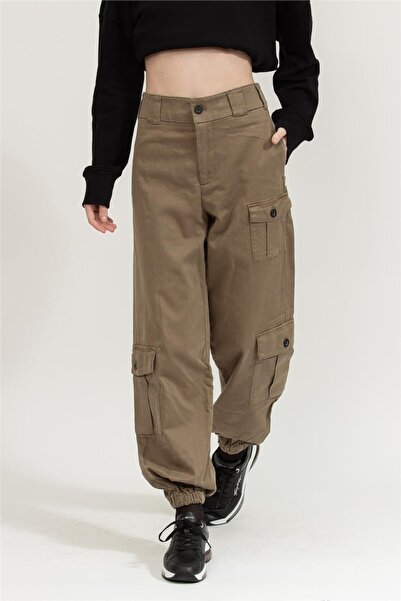 Replay High Waist Tapered Leg Kadın Jean Pantolon