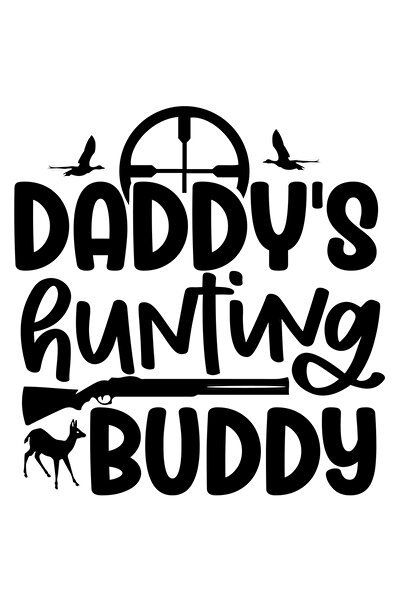 StoryGift Romania Sticker Adeziv 90CM Exterior pentru amicul tatei de vanatoare - fiu grija , Vinyl Negru, 90 cm