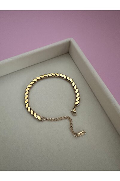 Lumina Atelier سوار من الفولاذ بسلسلة الشعير