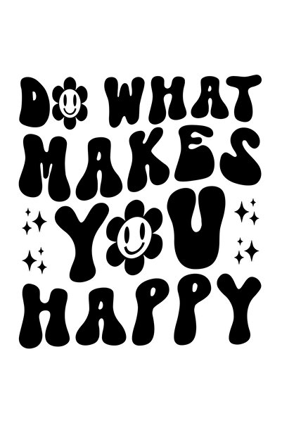 StoryGift Romania Sticker Eticheta 40CM Exterior cu floricele si mesajul "Fa ...