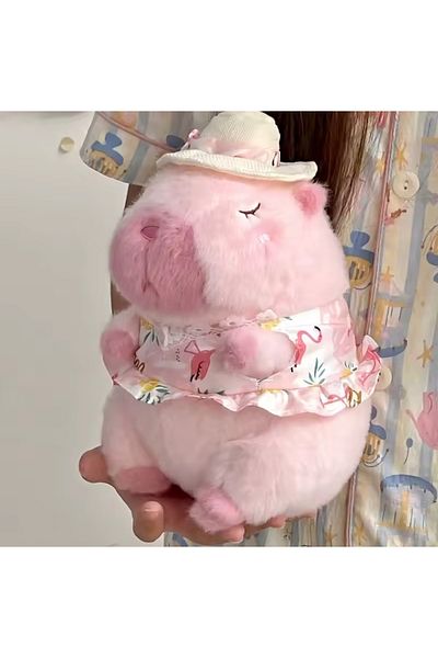NB market Capybara Plush Toy 30cm New Model Anime Capy Bara Yumot Fluffy Plush Toy