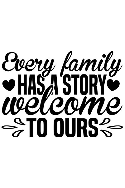 StoryGift Romania Sticker Autocolant 70CM Exterior cu inimioare si mesaj de i...