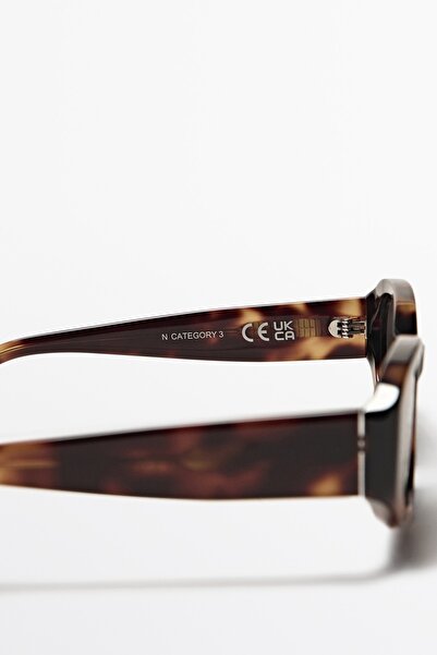 Massimo Dutti Küçük oval güneş gözlüğü