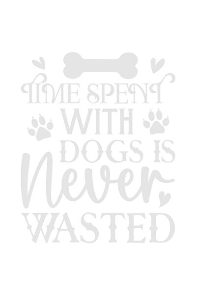 StoryGift Romania Sticker Eticheta 40CM Exterior cu mesajul "Time spent with ...