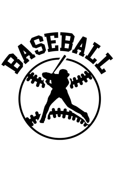 StoryGift Romania Sticker Autocolant 70CM Exterior cu minge de baseball si o ...