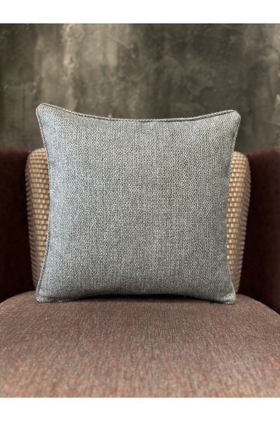 Fabricland Husă de pernă exclusivă importată din răchită gri 43x43cm
