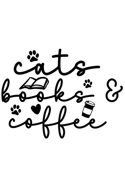 StoryGift Romania Sticker Adeziv 90CM Exterior cu labute si textul "Cats, boo...