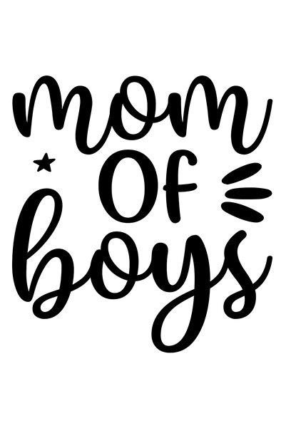 StoryGift Romania Sticker Adeziv 90CM Exterior pentru o mama de baieti cu mes...