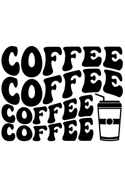 StoryGift Romania Sticker Adeziv 90CM Exterior pentru cei care consuma cafea foarte des , Vinyl Negru, 90 cm