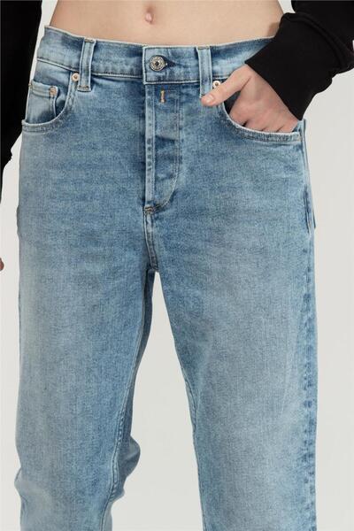 Replay Maijke Cropped Straight High Rise Kadın Jean Pantolon