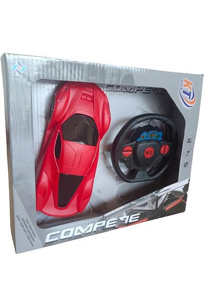 rexa Kids Treasures 1:14 Scale Model Rechargable 4 Way Function RC Car with Steering Remote