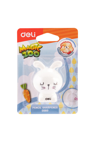 Deli Ascuțitoare din plastic cu recipient Zoo Deli