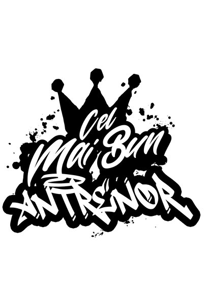 StoryGift Romania Sticker Adeziv 90CM Pentru Cel Mai Bun antrenor, Apreciere,...