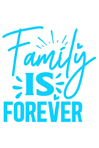 StoryGift Romania Sticker Exterior Cu Inimioare Si Textul "family Is Forever"...