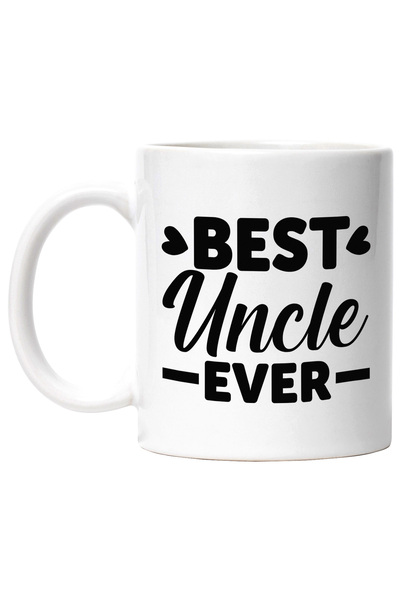 StoryGift Romania Cana cu inimioare pentru cel mai tare unchi dintotdeauna cu...