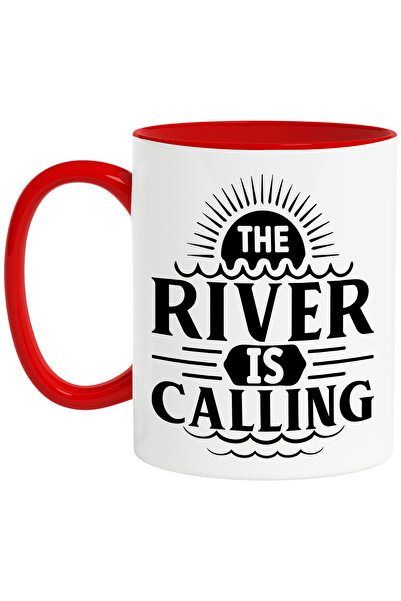 StoryGift Romania Cana cu mesajul in engleza "The river is calling" - raul st...
