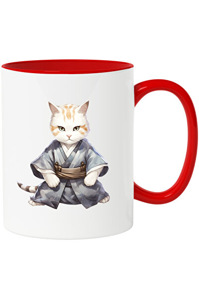 StoryGift Romania Cana cu o pisica suparata | ilustratie | vestimentatie de s...