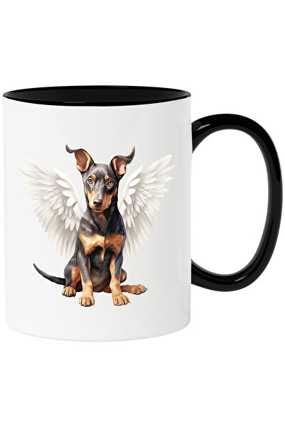 StoryGift Romania Cana cu un caine cu aripi albe | ilustratie | cuminte | isi...