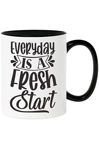 StoryGift Romania Cana cu mesaj motivational "Fiecare zi reprezinta un nou st...