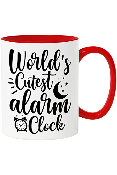 StoryGift Romania Cana cu textul "World's cutest alarm clock" - cel mai dragu...