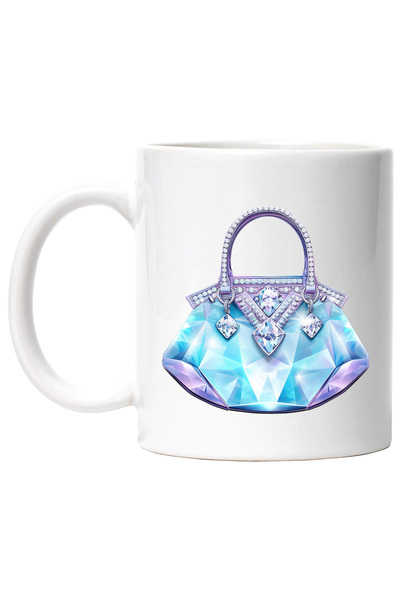 StoryGift Romania Cana cu o poseta stralucitoare | ilustratie | diamante | cr...