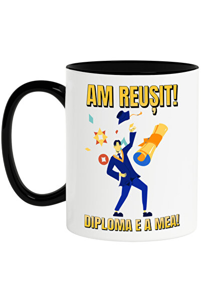 StoryGift Romania Cana Am reusit! Diploma e a mea! Barbat Absolvent Facultate...