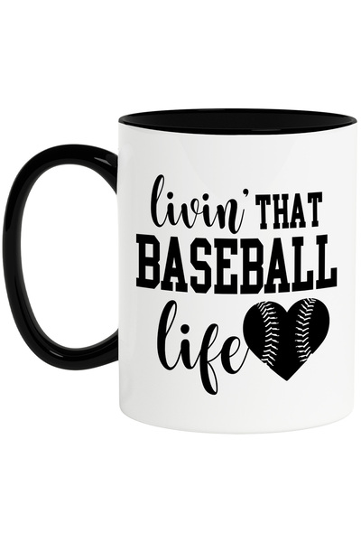 StoryGift Romania Cana pentru pasionatii de baseball cu mesajul "Livin' that ...