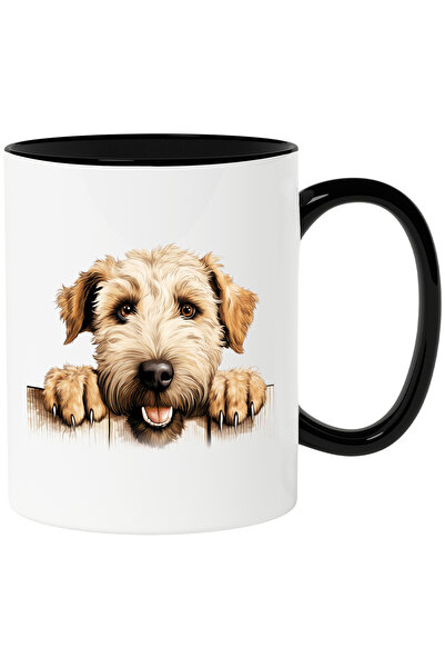 StoryGift Romania Cana cu un caine blanos care sta agatat de gard | ilustrati...