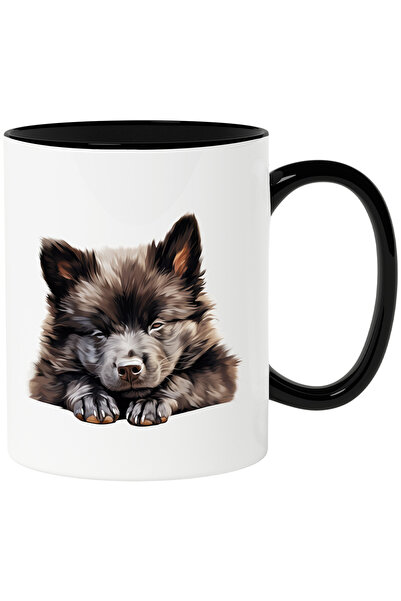 StoryGift Romania Cana cu un catelus blanos adormit | ilustratie | in lumea v...