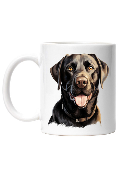 StoryGift Romania Cana cu un catel bucuros, limba scoasa, jucaus, grija, apre...