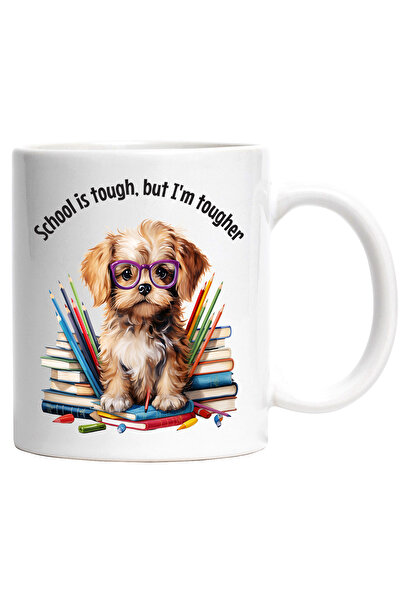 StoryGift Romania Cana cu mesajul "School is tough | but I'm tougher" | scoal...