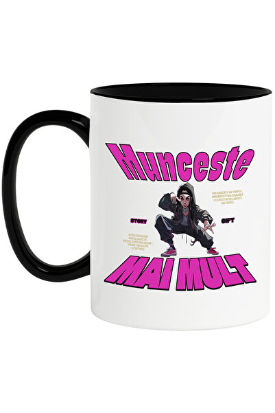 StoryGift Romania Cana Fata Stil Stradal Hip Hop Text Motivational Munceste M...