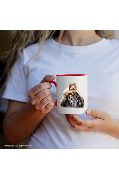 StoryGift Romania Mug With Jake Gyllenhaal, Actor, Artist, Hollywood, Movies, Multicolor 330 ml, Sky, With,STG