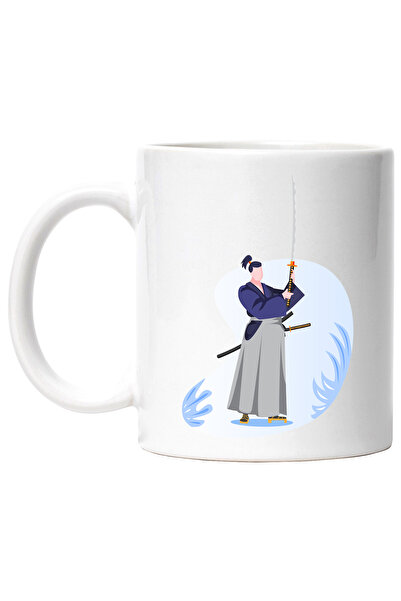 StoryGift Romania Cana Cu Samurai, Kendo, Sport, Katana, Multicolor 330 ml, C...