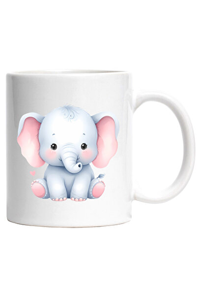 StoryGift Romania Cana cu un elefant micut si timid | ilustratie | inimioara ...