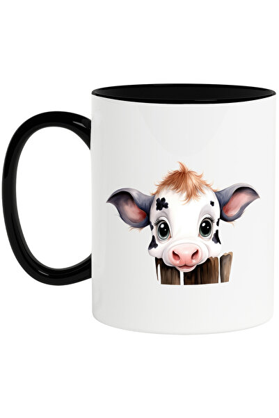 StoryGift Romania Cana cu o vacuta curioasa | ilustratie | par in crestet | o...