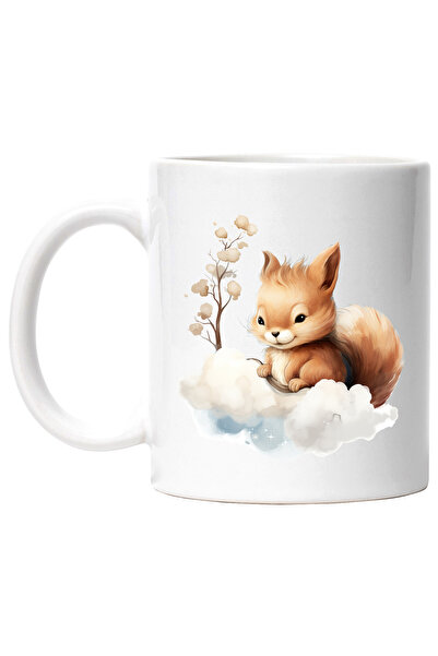 StoryGift Romania Cana cu o veverita care se pregateste pentru culcare | ilus...