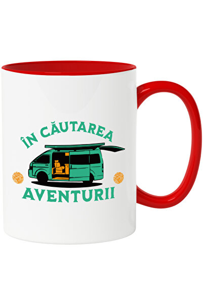 StoryGift Romania Cana in cautarea aventurii caravana gata de drum, 330ml, Ce...