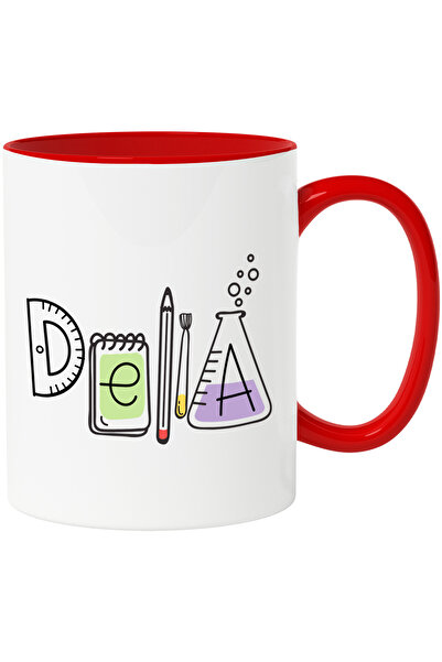 StoryGift Romania Cana Cu Numele Delia, Scoala, Chimie, Materii, Algebra, Geo...