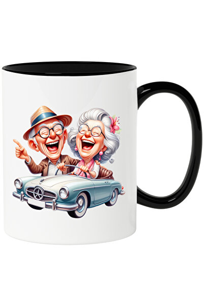 StoryGift Romania Cana cu o bunicuta si un bunic | ilustratie | fericiti | ve...