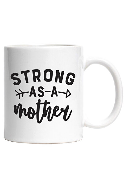 StoryGift Romania Cana cu Mesajul in Engleza Strong as a Mother, Mama Puterni...
