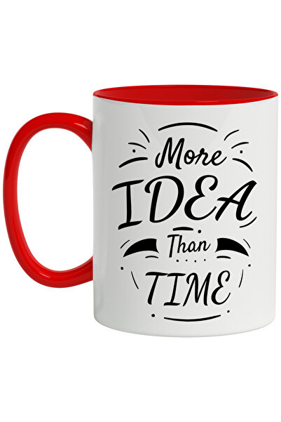 StoryGift Romania Cana Cu Mesaj In Engleza More Idea Than Time, Idee, Timp, B...