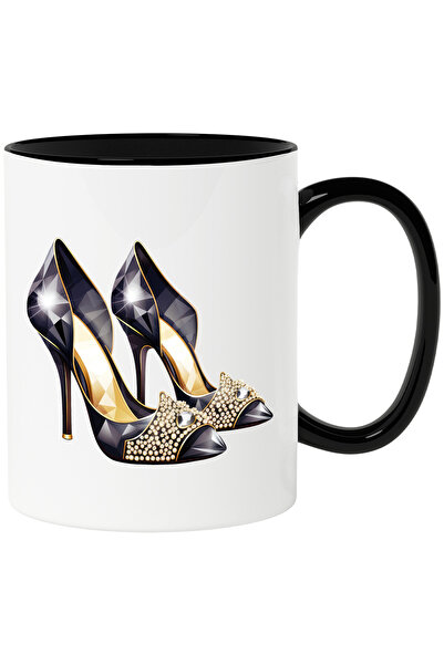 StoryGift Romania Cana cu niste pantofi cu toc | scumpi | ilustratie | pietre...